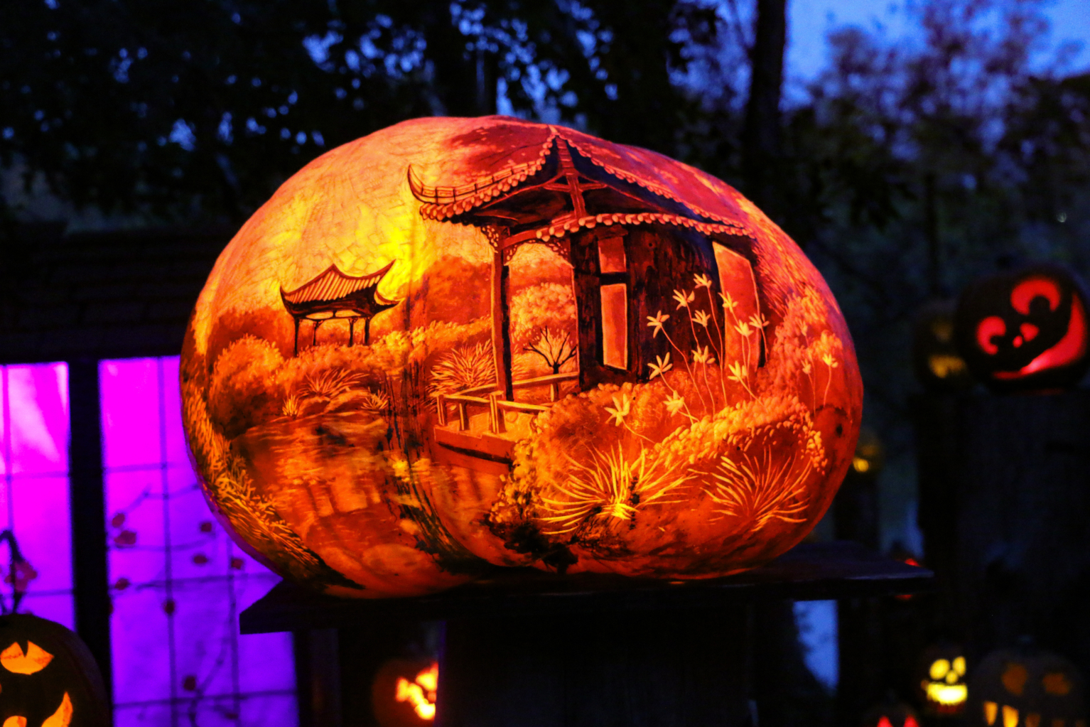 JackOLantern Spectacular Roger Williams Park Zoo Pumpkins Around