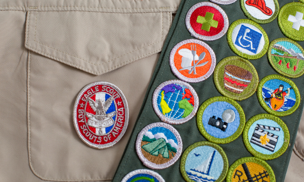 Boy Scout Uniform and Sash
