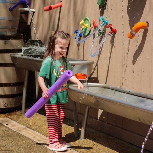 Big adventures begin at Our Big Backyard! 🌱🦋 Splash, play, learn, and explore together at the Zoo's outdoor nature space. From water play in the Drip Drop Water Garden to climbing, digging, and building in the Beyond the Fence Naturescape, there is something for every explorer. Step into the world of wild wonder this spring break, and let nature spark your imagination at the Zoo! 🌞