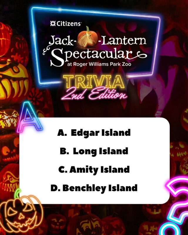 Trivia Thursday is here again! We're giving away 4 tickets to the Jack-O-Lantern Spectacular thanks to @citizensbank. Like the post and comment your answer below to enter for a chance to win a night of incredible jack-o-lanterns!

⚠ No purchase necessary. This promotion is in no way sponsored, endorsed or administered by, or associated with Instagram. One lucky person with the correct answer will be chosen at random each week on Friday afternoon. We will never ask for any personal/financial information or to click external links. Please beware of potential scam.

Share this post so your friends and family can play! #trickortrivia #jackolanternspectacular