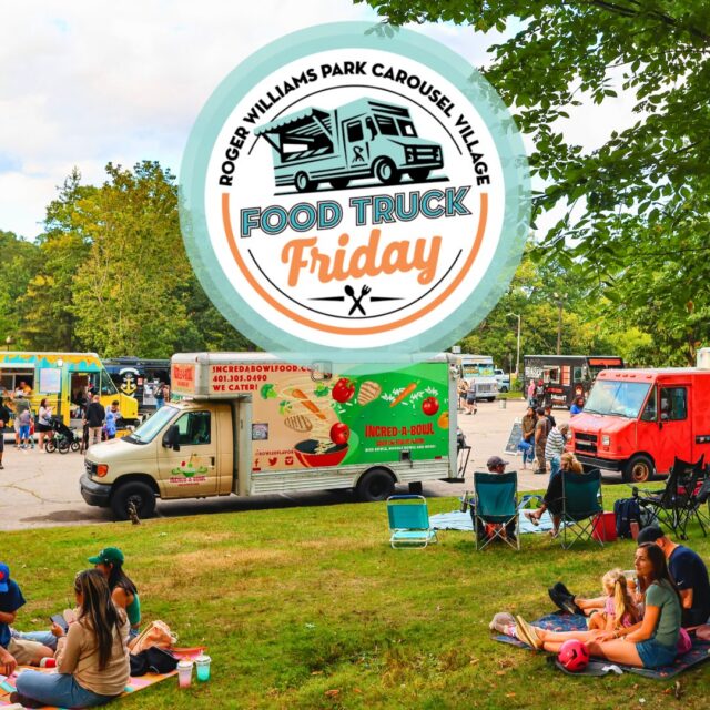 GIVEAWAY ALERT: the Ultimate Foodie Night Out! 🎉Food Truck Friday is kicking off its 12th season on April 17th at Carousel Village, and we’re celebrating with a massive giveaway.

One lucky winner will score the Ultimate Food Truck Fanatic Package (a $300+ value!) to make opening night unforgettable.

🎁Prize Package Includes:
- Reserved seating for up to four on April 17 
- 2 mocktail/cocktail (21+) drink vouchers
- 2 Good Vibes Tribe Mug Club commemorative reusable mugs
- 2 Food Vouchers for Championship Melt & Friskie Fries – both have been at #FTF all 12 seasons!
- 4 Carousel ride tickets
- 4 RWPZoo tickets

How to Enter: 
❤️ LIKE this post
✅ FOLLOW: @rwpzoo, @pvd_foodtruckevents @goodvibesbevs @champmelt @friskiefries
😎 TAG a friend you’d bring with you!

Winner will be announced Monday, April 13th. Good luck!